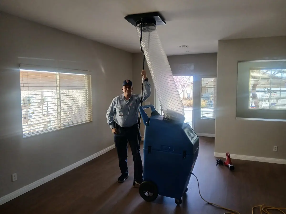 Professional Dryer Vent Cleaning work inside a Angola home